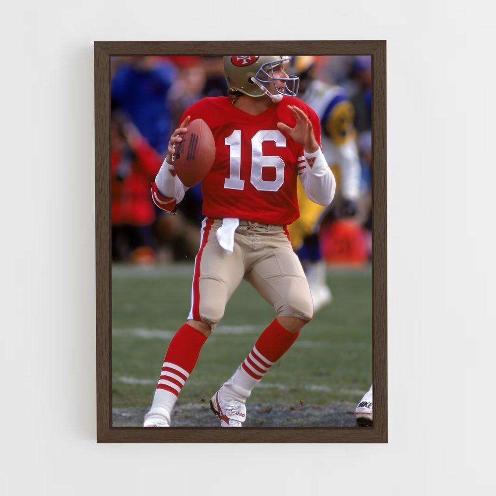 Poster Joe de montana (vue 5)